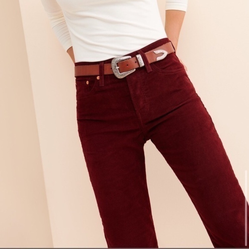 Wedgie straight fit Corduroy Levi’s - Picture 2 of 4